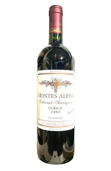 Wein 1995 Cabernet Sauvignon Montes Alpha