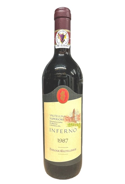 Wein 1987 Inferno Superiore Enologica Valtellinese