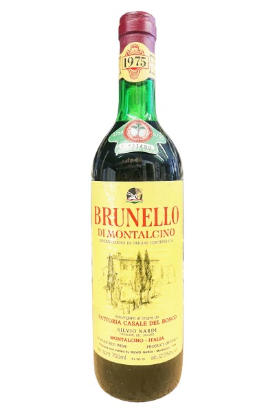 Wein 1975 Brunello di Montalcino Silvio Nardi