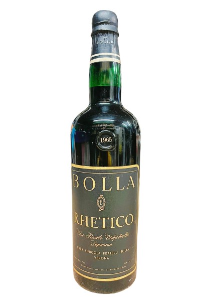 Wein 1965 Rhetico Valpolicella Liquoroso Bolla