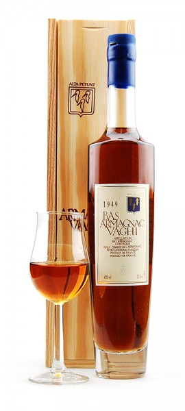 Armagnac 1949 Bas-Armagnac Vaghi des Hauses Sigognac