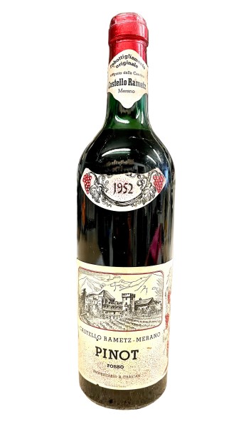 Wein 1952 Pino Rosso Castello Rametz