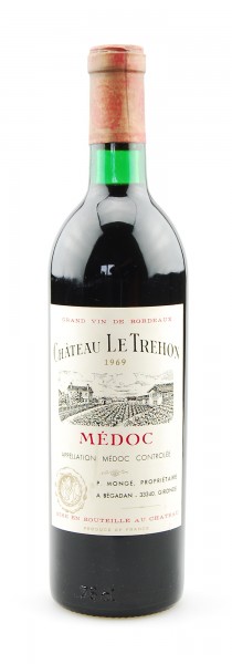 Wein 1969 Chateau Le Trehon Appellation Medoc