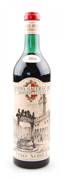 Wein 1958 Vino Nobile di Montepulciano Gattavecchi