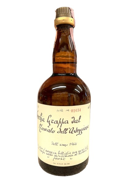 Grappa 1964 Vecchia dal Moscato della Asteggiana Ellepi