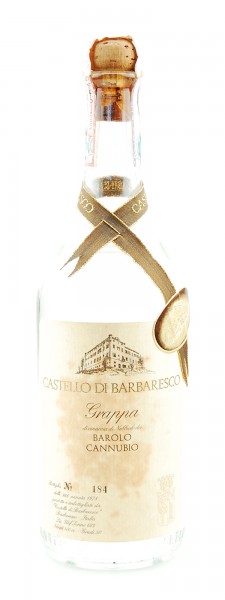 Grappa 1978 Barolo Cannubio Castello di Barbaresco