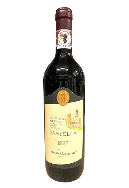 Wein 1987 Sassella Superiore Enologica Valtellinese