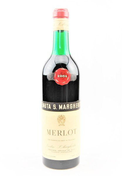 Wein 1961 Merlot Tenuta San Margherita