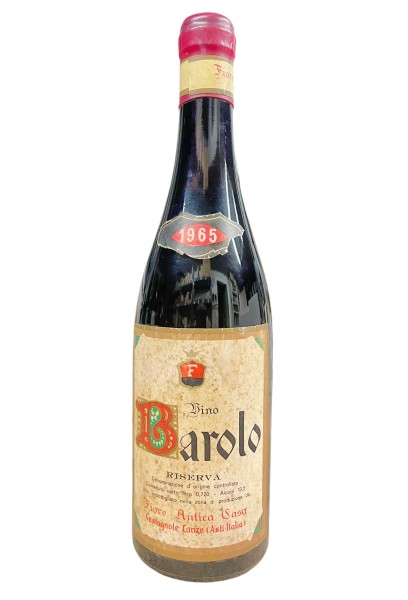 Wein 1965 Barolo Riserva Fiore Antica Casa