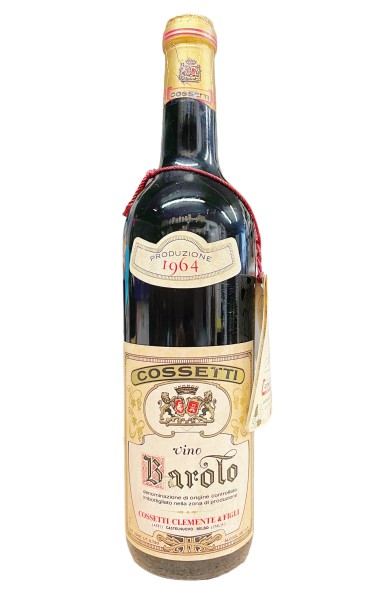 Wein 1964 Barolo Cossetti Clemente