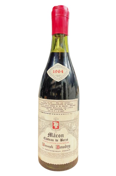 Wein 1964 Macon Chateau de Berze